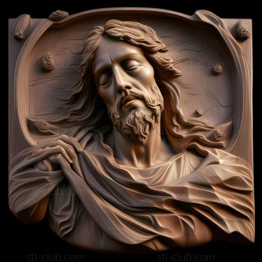 3D model st jesus (STL)